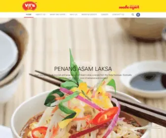 Vit.com.my(Instant Ramen Noodles Manufacturer Company) Screenshot