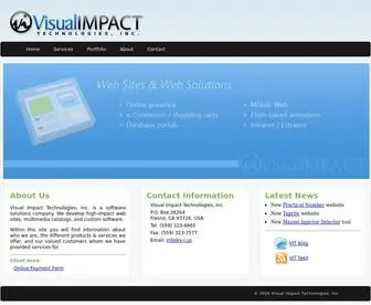 Vitdev.com(Visual Impact Tech) Screenshot