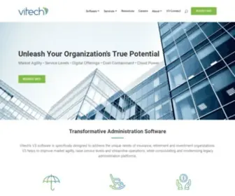 Vitechinc.com(Administration Software) Screenshot