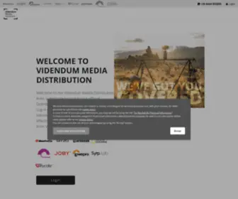 Vitecimagingdistribution.co.uk(Videndum Media Distributors) Screenshot