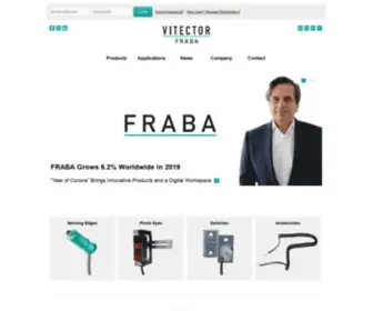 Vitector.eu(Sensor Solutions for Doors) Screenshot
