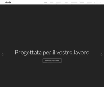 Vitellasrl.com(Spezzatrici, arrotondatrici e presse per pasta professionali adatte a panifici, pizzerie e pasticcerie) Screenshot