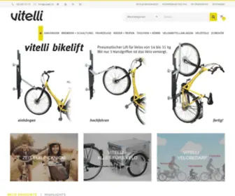 Vitelli-Shop.ch(Vitelli Velobedarf AG) Screenshot