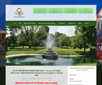 Vitense.com(Vitense Golfland) Screenshot