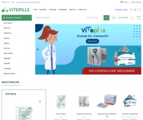 Vitepills.com(Vitepills) Screenshot