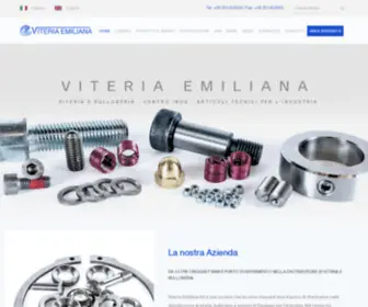 Viteriaemiliana.it(Viteria Emiliana Srl) Screenshot