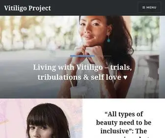 Vitiligoproject.org(Vitiligo Project) Screenshot