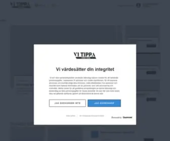 Vitippa.se(Hemsida) Screenshot