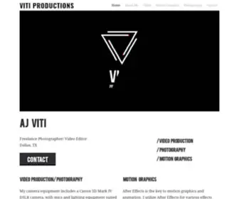 Vitiproductions.com(VITI PRODUCTIONS) Screenshot