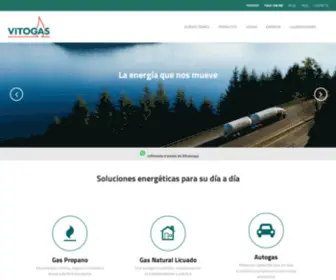 Vitogas.es(VITOGAS ESPAÑA) Screenshot