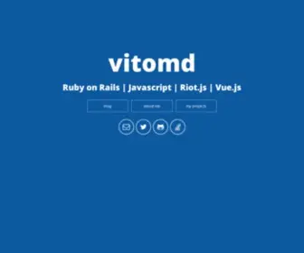 Vitomd.com(Web Developer) Screenshot