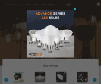 Vitoone.com(Compact Fluorescent Lamps) Screenshot