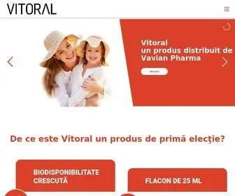 Vitoral.ro(De vitalitate) Screenshot