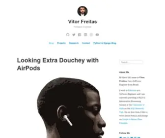 Vitorfs.com(Software Engineer) Screenshot