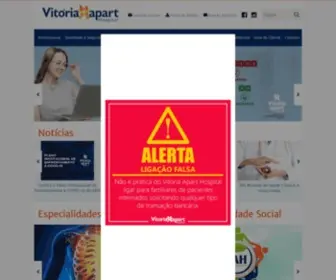 Vitoriaaparthospital.com.br(Vitória) Screenshot