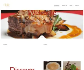 Vitoristorante.com(Vito Ristorante Italiano) Screenshot