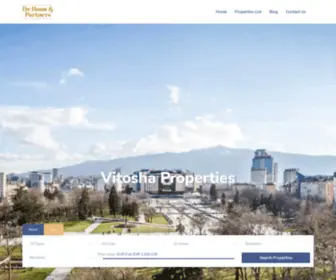 Vitoshaproperties.com(Vitosha Properties) Screenshot
