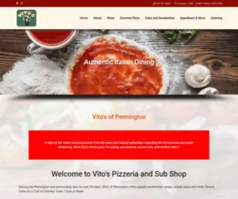 Vitospennington.com(Vito's) Screenshot