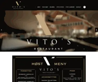 Vitosrestaurant.no(Vitos Restaurant) Screenshot