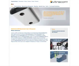 Vitracom.de(Vitracom schafft Transparenz beim Kundenverhalten) Screenshot