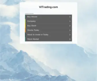 Vitrading.com(The Leading VI Trading Site on the Net) Screenshot