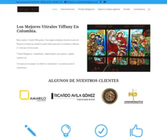 Vitrales800Grados.com(Vitrales) Screenshot