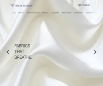 Vitralltd.com(Vitral Textiles Limited) Screenshot