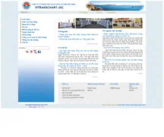 Vitranschart.com.vn(Vitranschart JSC) Screenshot