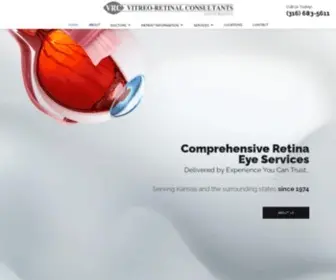 Vitreoretinal.net(Vitreo-Retinal Consultants) Screenshot