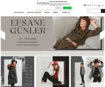 Vitrin.com.tr(Şık ve Modern Kadınların Markası) Screenshot