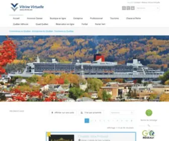 Vitrine.net(Commerces au Québec) Screenshot