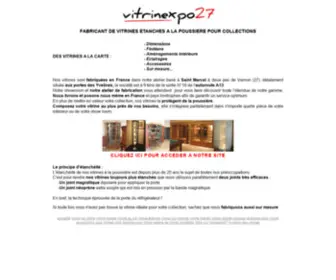 Vitrinexpo27.com(Vitrine étanche) Screenshot