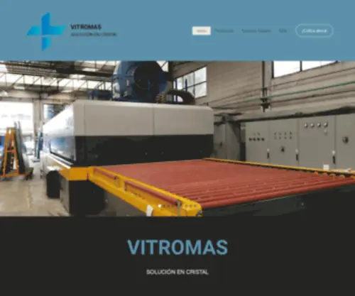 Vitromas.com(Vidrio) Screenshot