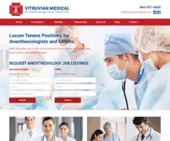 Vitruvianmedical.com(Vitruvian Medical) Screenshot