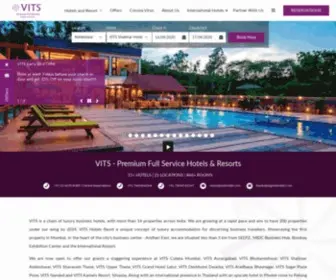 Vitshotels.com(VITS Hotels) Screenshot