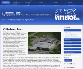 Vittetoe.com(Vittetoe Inc) Screenshot