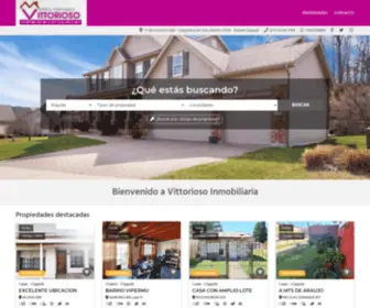 Vittoriosoinmob.com.ar(Vittorioso Inmobiliaria) Screenshot