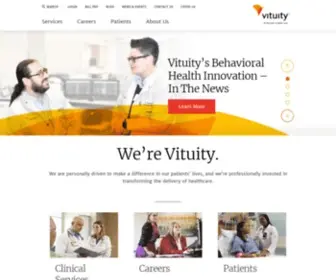 Vituity.com(Vituity Healthcare & Medical Staffing Services) Screenshot