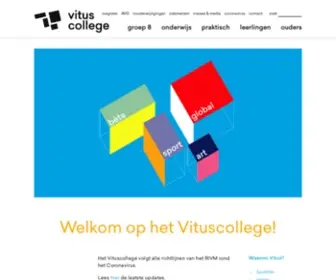 Vituscollege.nl(Vituscollege Bussum) Screenshot