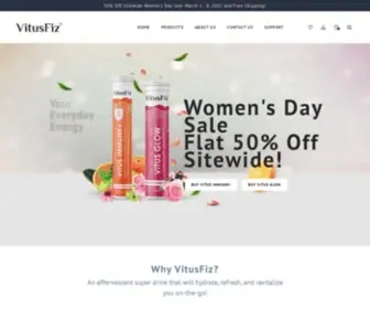 Vitusfiz.com(Best Immunity Boosting and Skin Glowing Supplements ¬) Screenshot