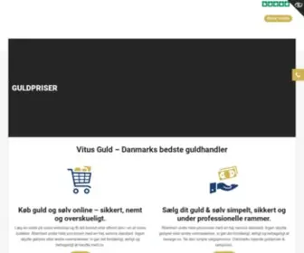 Vitusguld.dk(Vitus Guld) Screenshot