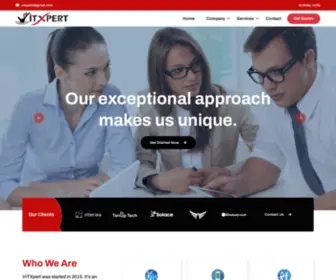 VitXpert.com(VITXPERT the best web development company in India) Screenshot