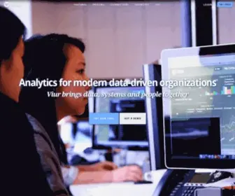 Viurdata.com(Business Intelligence made easy) Screenshot
