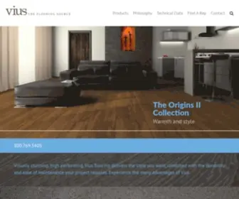 Viusflooring.com(The Flooring Source) Screenshot