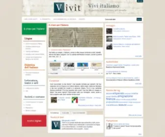 Viv-IT.org(Vivi l'italiano) Screenshot