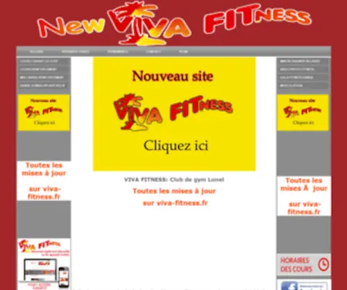 Viva-Fitness.eu(Zumba Lunel fitness nimes gym) Screenshot
