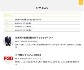 Viva-LA-KNZ.com(VIVA LA KNZ OFFICIAL WEB SITE) Screenshot