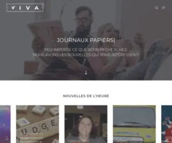 Viva-Media.ca(VIVA m) Screenshot