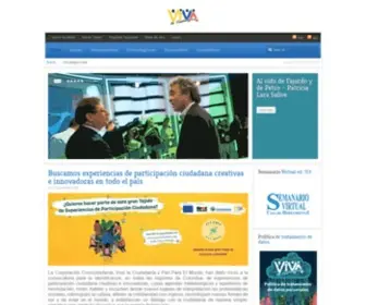 Viva.org.co(Corporación) Screenshot