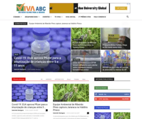 VivaABC.com.br(VIVA ABC) Screenshot